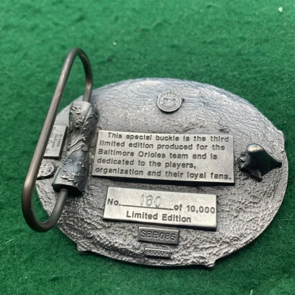 Vintage Baltimore Orioles Belt Buckle